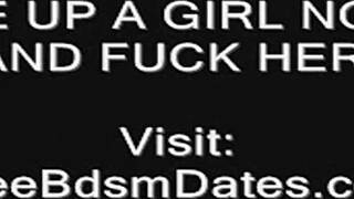 Red Suffers Harsh Whipping In Garage Bondage