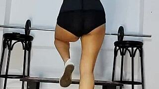 i had hot training with creampie and big squirt ending