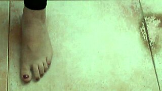 Sexy Feet Dancers Performing Erotic Moves