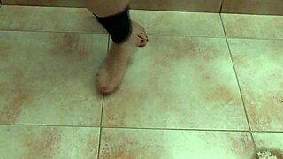 Sexy Feet Dancers Performing Erotic Moves