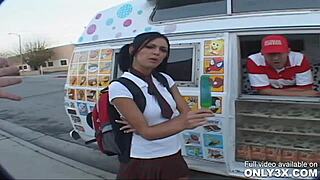 I feel so excited watching stephanie caine tease with handjob and blowjob on will powers' big cock in this high definition scene.