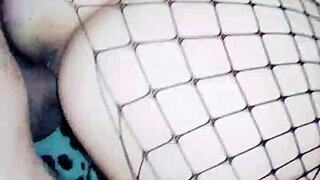 Watch the wealthy slender housewife seduce her 25-year-old lover with anal assfucking!