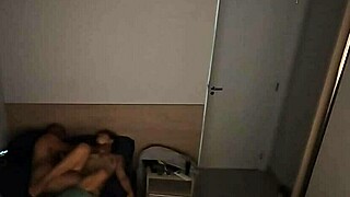 Woke horny, fucked roommate passionately