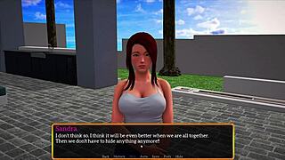 omg, sandra in this hentai game is the best fucking curvy mature woman, part 30 of my new family 😘