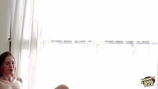 Skinny brunette surrenders every hole to her guy's intense desires