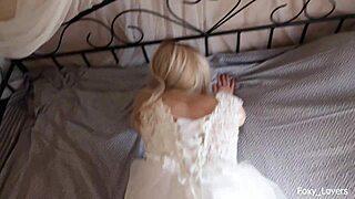 Bride cheats with her ex right before wedding - one last time