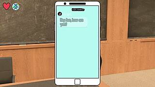 russian teacher dominates students with big tits