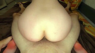 She cums twice before her legs shake from fat cock in tight pussy