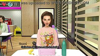 russian teacher dominates students with big tits