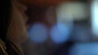 Tiny lesbian girl gets fingered and sucked by petite teen