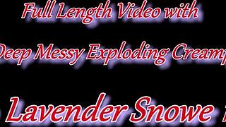 european model in heels and gloves gets explosive balls-deep mating press creampie in stirrups