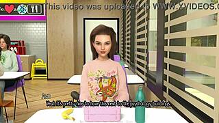 russian teacher dominates students with big tits