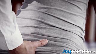 hot babe alexis crystal pleases her buff boyfriend kristof