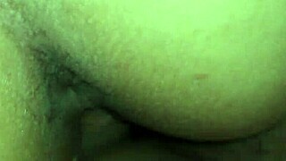 Amateur mature couple enjoys intimate moments together.