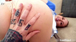 Chloe Cherry from Euphoria rides a huge dick in passionate cowgirl position with her tight pussy