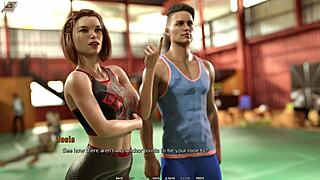 Taboo University 55 Bouldering With Cute Redhead And Blind College Girl