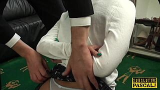 British Sub Endures Anal in Interracial Threeway