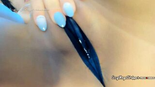 sexy latina squirts in yoga pants cumming twice with wet pussy orgasm