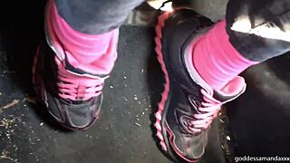 Follow me wearing sweaty socks & sneakers 😏