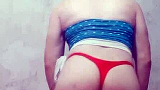 Carolcross says, 'Watch me twerk in my thong panties.'