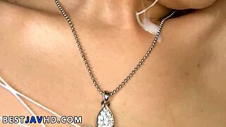 Hot and mischievous asian babe asuka gets her tight unsheathed pussy poked and creamed in a super hot japanese xxx scene with popshots and facials