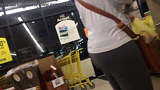 Two moms casually browsing the shop