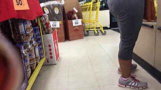 Two moms casually browsing the shop