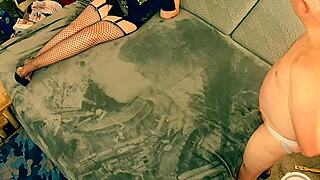 granny carmen gloved cocksucking deepthroating slut pov