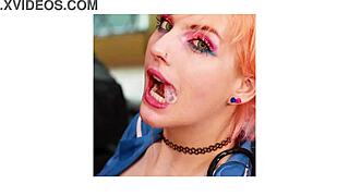 two british teens orally explore each other's bodies passionately