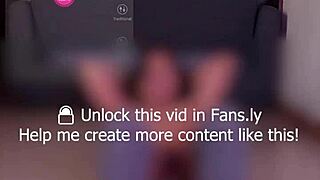 She performs sit-ups with a lush vibrator filling both holes, losing count from the intense distraction