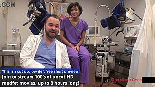 Jackies Banes Gets Gyno Exam By Nurse Lilith Rose On Hidden Cam