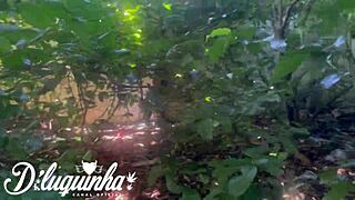 Fucking the naughty woman in a risky situation in a public place we were almost caught by homeless people