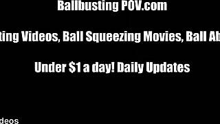 I Am Going To Ballbust You In The Balls