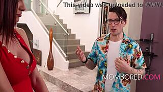 Stepsons birthday freeuse gift with intense fucking