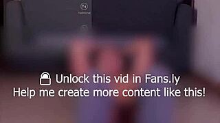 She performs sit-ups with a lush vibrator filling both holes, losing count from the intense distraction