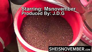 i'm sheisnovember screaming as i'm roughly drilled in my shaved pussy doggystyle by msnovember