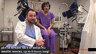 Jackies Banes Gets Gyno Exam By Nurse Lilith Rose On Hidden Cam