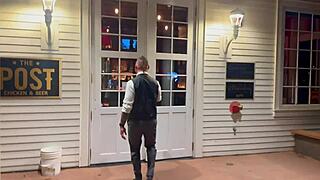 In the shining xxx vlog, they share a public creampie adventure.