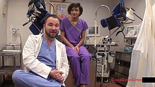 Jackies Banes Gets Gyno Exam By Nurse Lilith Rose On Hidden Cam