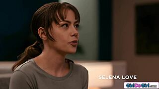 Petite Teen Facesits Busty Stepmom And Cums In Mouth