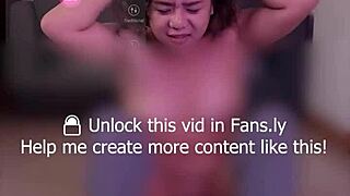 She performs sit-ups with a lush vibrator filling both holes, losing count from the intense distraction