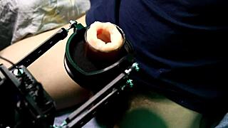 super masturbation machine and powerful moans