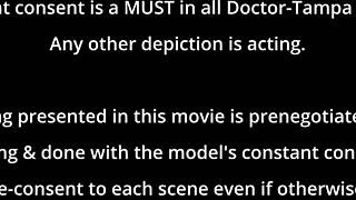 Freshman receives mandatory Hitachi orgasm from doctor in Tampa - Rina Arem.