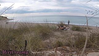 Teacher Blowjob Beach