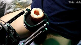 super masturbation machine and powerful moans