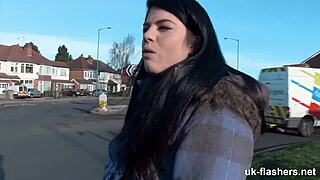 Adorable Girl Pissed Off on London Streets