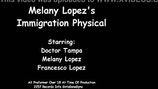 Melany Lopez Undergoes Immigration Physical Exam