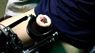 super masturbation machine and powerful moans