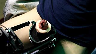 super masturbation machine and powerful moans