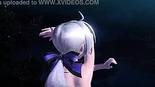 KAGAMINE RIN MEIKO & HAKU KNIFE PROJECT DIVA NUDE MOD FULL NUDE
